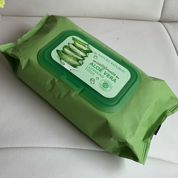 2 packs Nature Republic Aloe Vera Cleansing Tissue - Picture 4 of 4